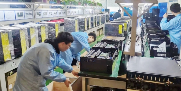 先进的生产设备